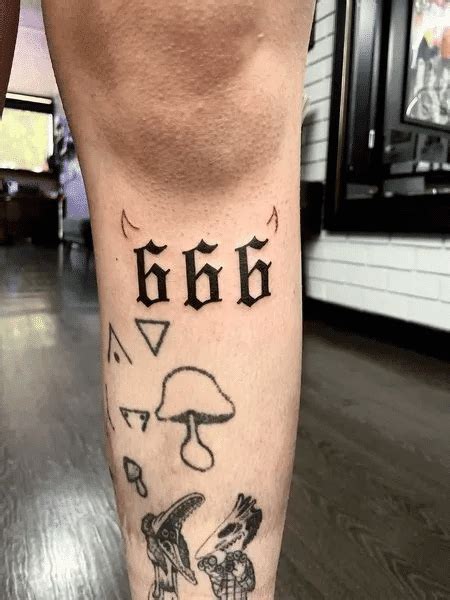 tattoo 666|Signification du tatouage 666 : mythes et vérités